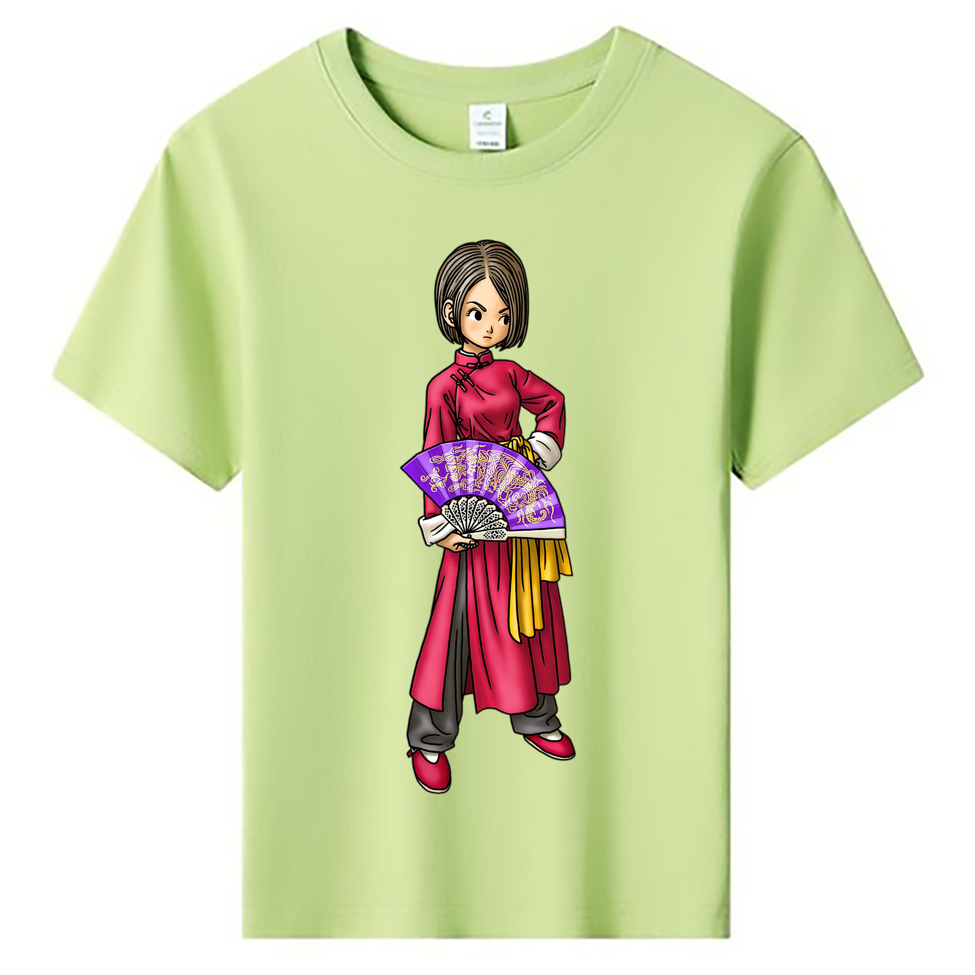 （画像用） ドラゴンクエスト Doragon Kuesuto Dragon Quest 綿100％キッズTシャツ（フロントプリント）
